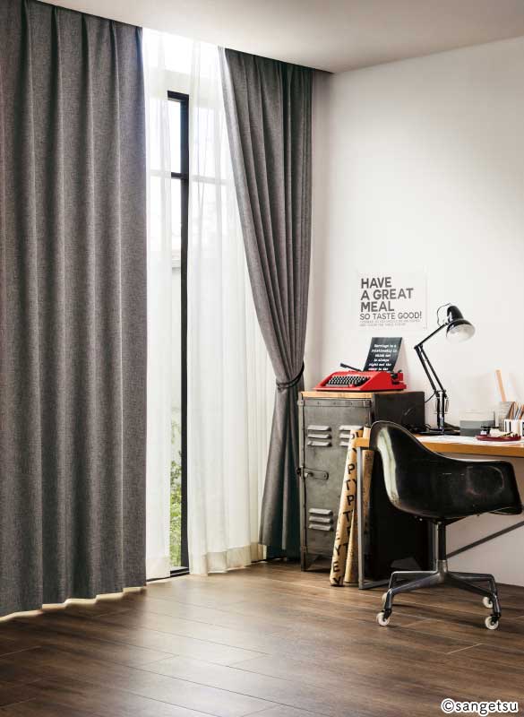 遮光1級 防炎 カーテン [ヴィンテージ調] OP3100～3103 4色