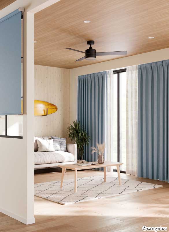 サンゲツ Simple Order カーテン ドレープ遮光 Herbs OP6717〜OP6718 お買い得セットプラン SS仕様 約2倍ヒダ 幅600x丈220cmまで サンゲツ Simple Order カーテン ドレープ遮光 Natural mix OP6719