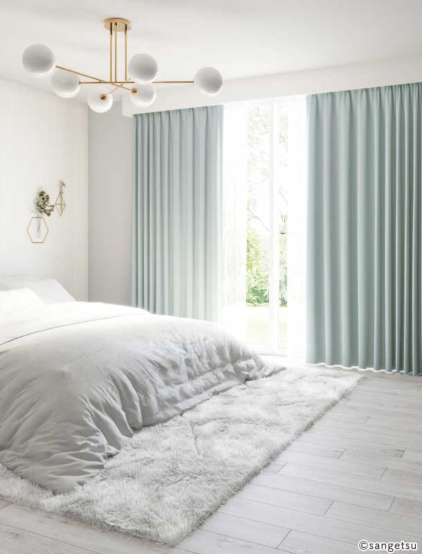 遮光1～2級 カーテン [シャイニープレーン] OP3143～3147 5色