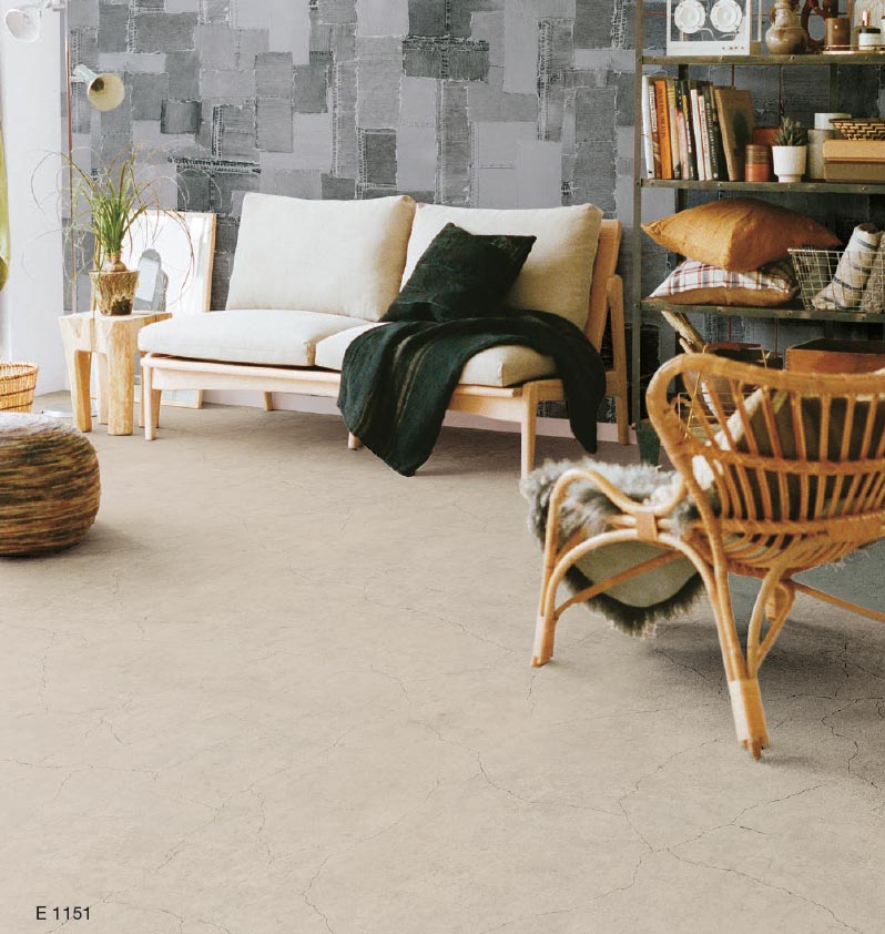 E1151 [モルタル] シンコール 住宅用クッションフロア ポンリューム