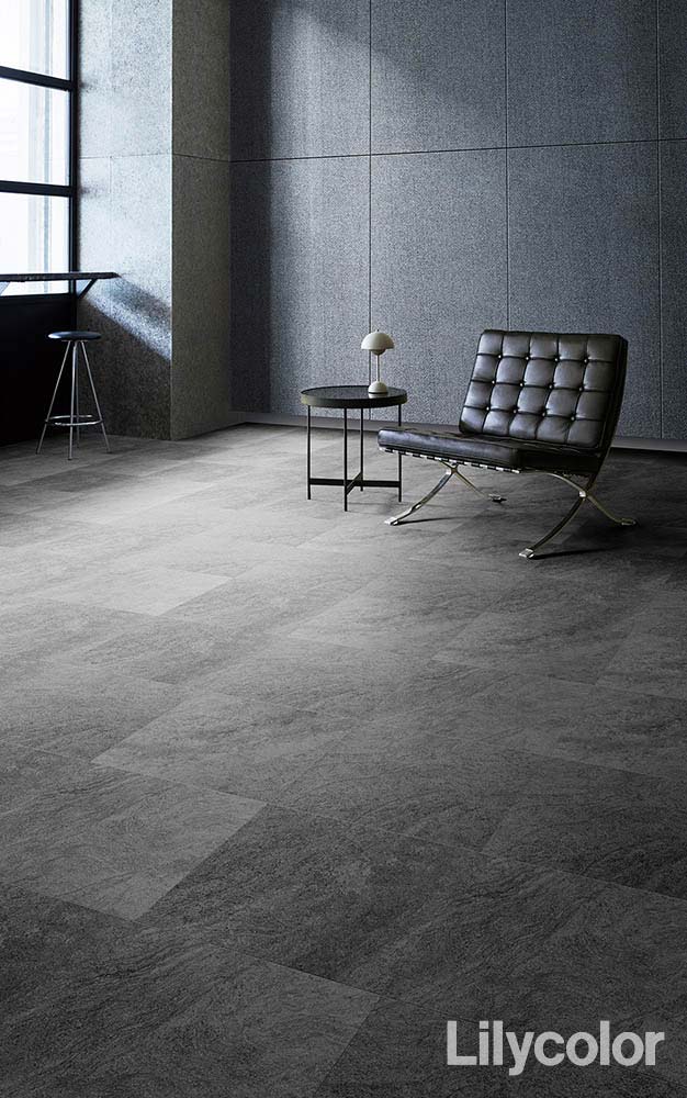 リリカラ エルワイタイル 2023-2026 STONE スムースセラ LYT84172 LYT84173 LYT84174  【18枚以上1枚単位での販売】 LYタイル / フロアタイル / ストーン / ノンワックス | 壁紙わーるど
