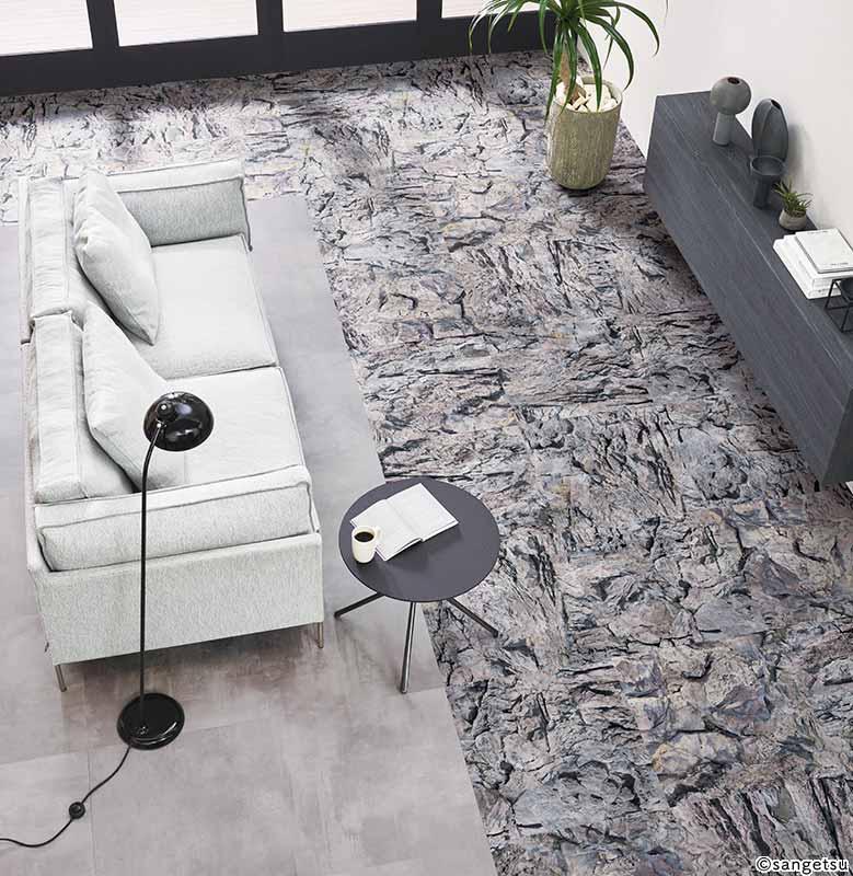 廃番 GT1003 ロックス サンゲツ フロアタイル (面取りなし)