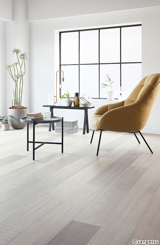 廃番 GT1053 GT1054 ミスティカル (ベルギー製) サンゲツ フロアタイル