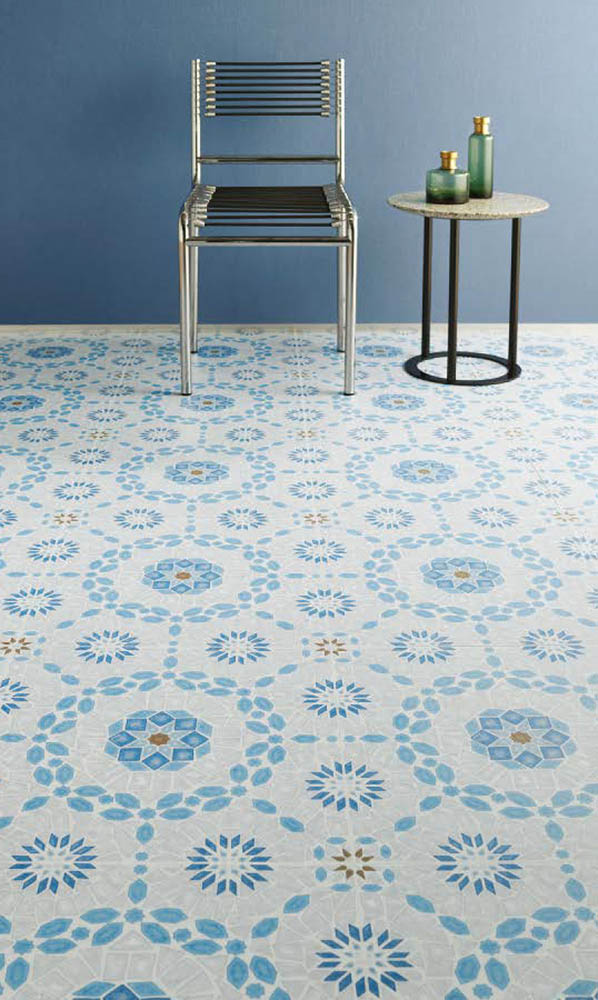 フォトタイル Shinju Mirai Elon Hex Reef by Lunada Bay Tile