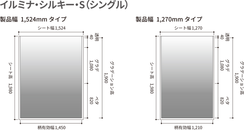 3M ガラスフィルム 【ファサラ】 ジョイントレスグラデーション