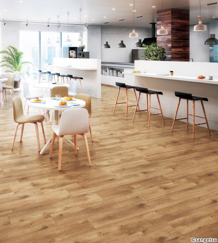 OT5317, OT5318 [シエラオーク] 5mm厚 2色 サンゲツ 置敷き帯電防止