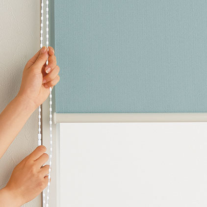 ロールスクリーン左操作