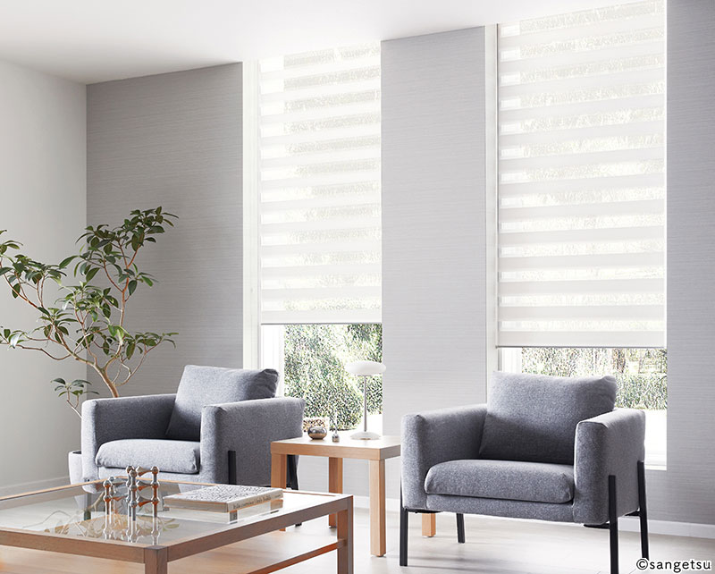 調光ロールスクリーン ソフィスライン [CP101～105] サンゲツ (5色/防