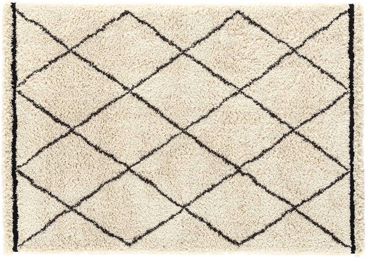 ラグ TOR4307 (140cm×200cm) 30mm厚 防ダニ加工 床暖対応 [日本製] 東リ