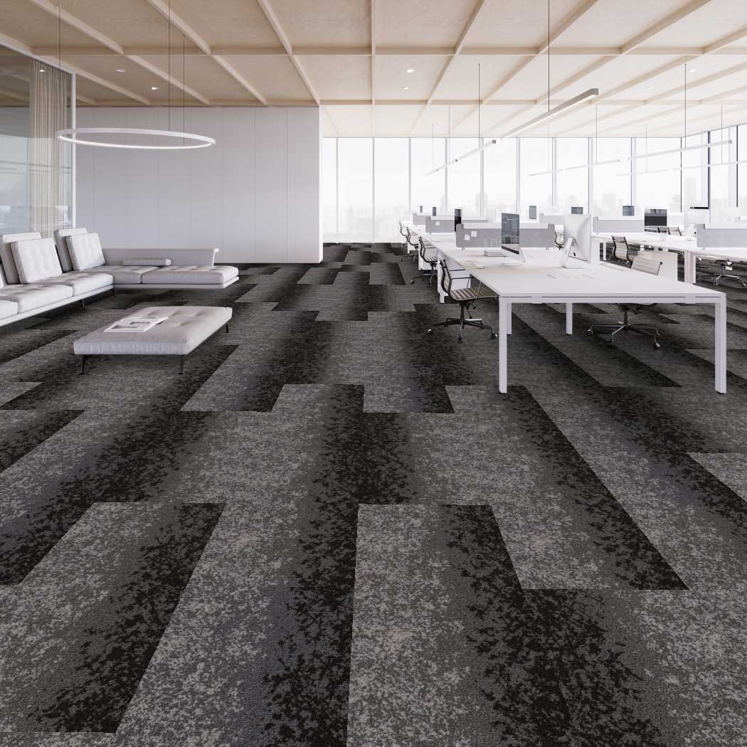 ショウ・コントラクト タイルカーペット [ランディング エッジ] 375