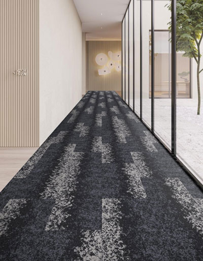 ショウ・コントラクト タイルカーペット [ランディング エッジ] 375