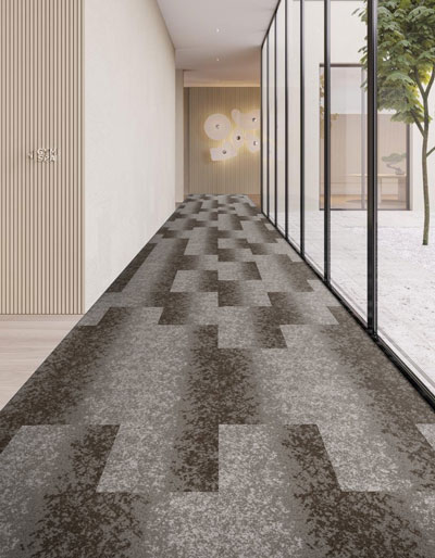 ショウ・コントラクト タイルカーペット [ランディング エッジ] 375