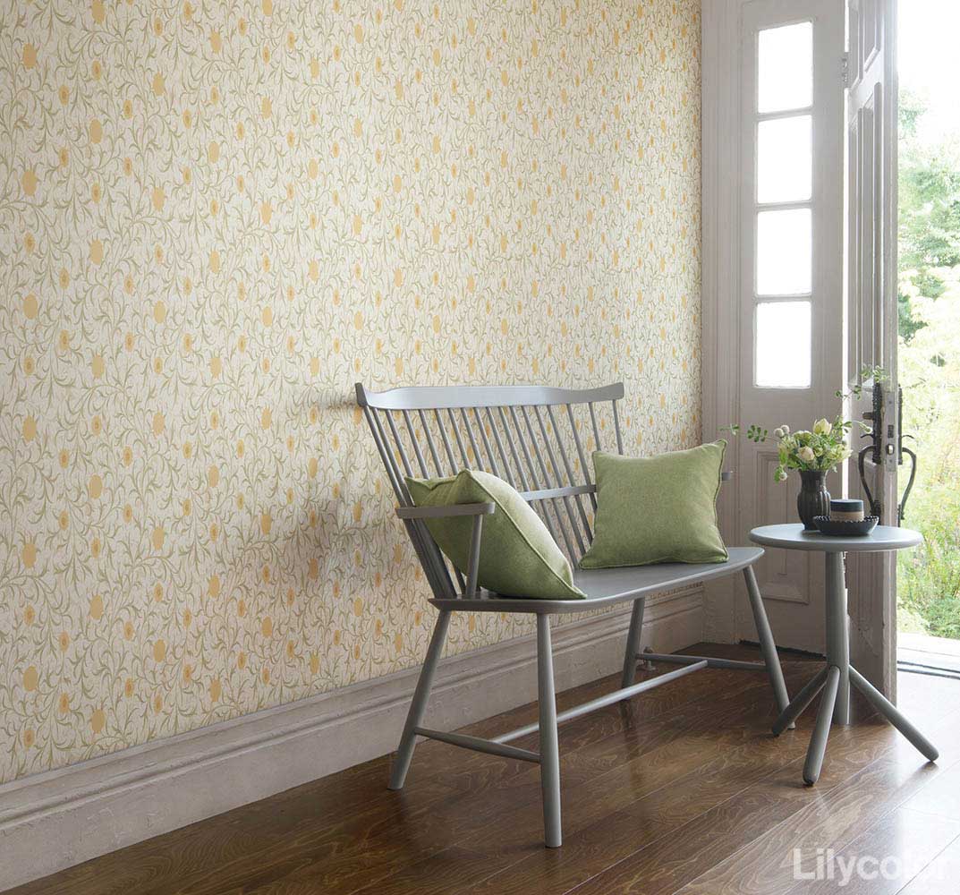 LL6290 [V&A] モリスデザイン スクロール リリカラ 壁紙 ライト 2025