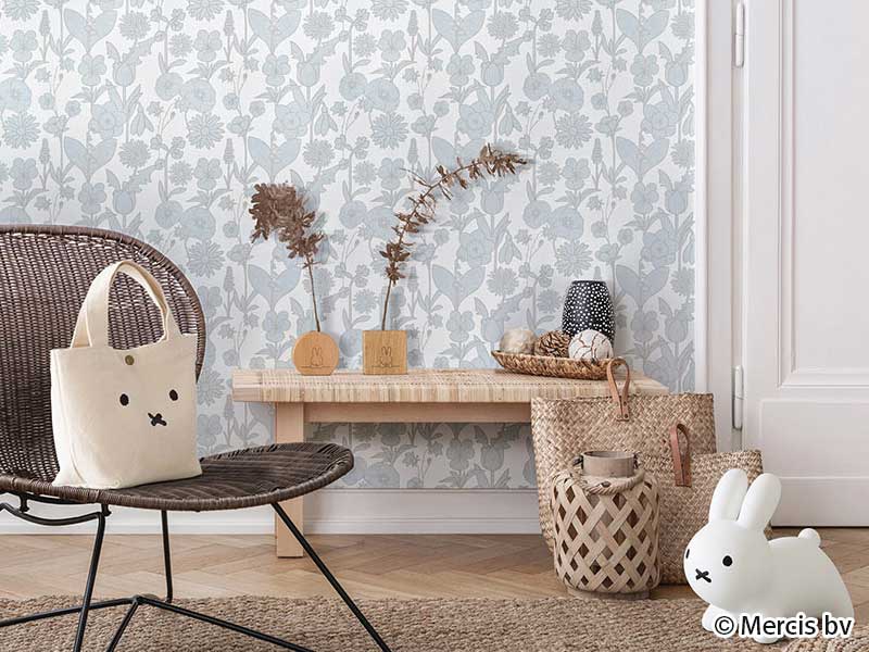 LV2457 [miffy] ミッフィー リリカラ 壁紙 Vウォール 2024-27 m販売