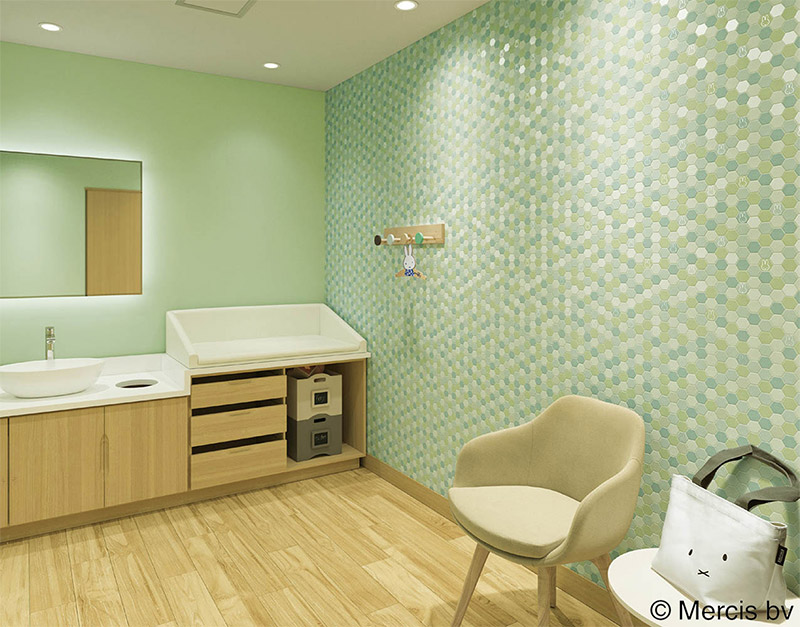 LW164 [miffy] モザイクタイル リリカラ 不燃認定 壁紙 Will