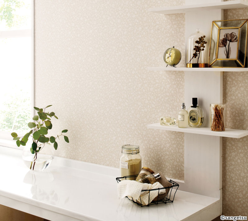 FE76819 [ナチュラル・ボタニカル]（吸放湿）サンゲツ 壁紙 FINE