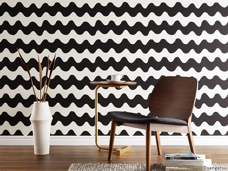 MRK3909 MRK3910 [マリメッコ] LOKKI (ロッキ) サンゲツ 壁紙 FINE