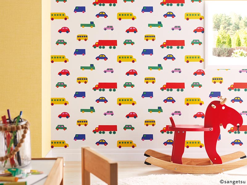 MRK3915 [マリメッコ] BO BOO (ブ・ブー) サンゲツ 壁紙 FINE